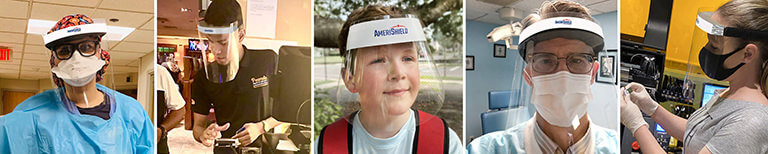 AmeriShield face shields are made for use in these industries AmeriShield face shields are made for use in these industries