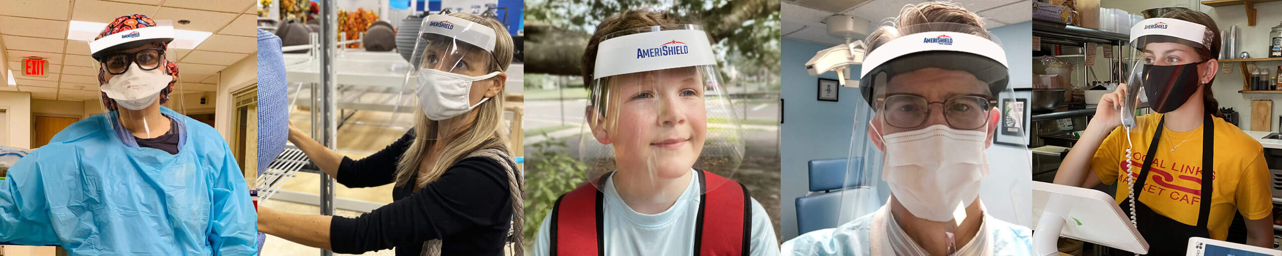 AmeriShield face shields are made for use in these industries AmeriShield face shields are made for use in these industries