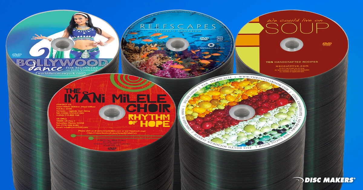 Bulk DVDs, CDs  Discs Disc Makers