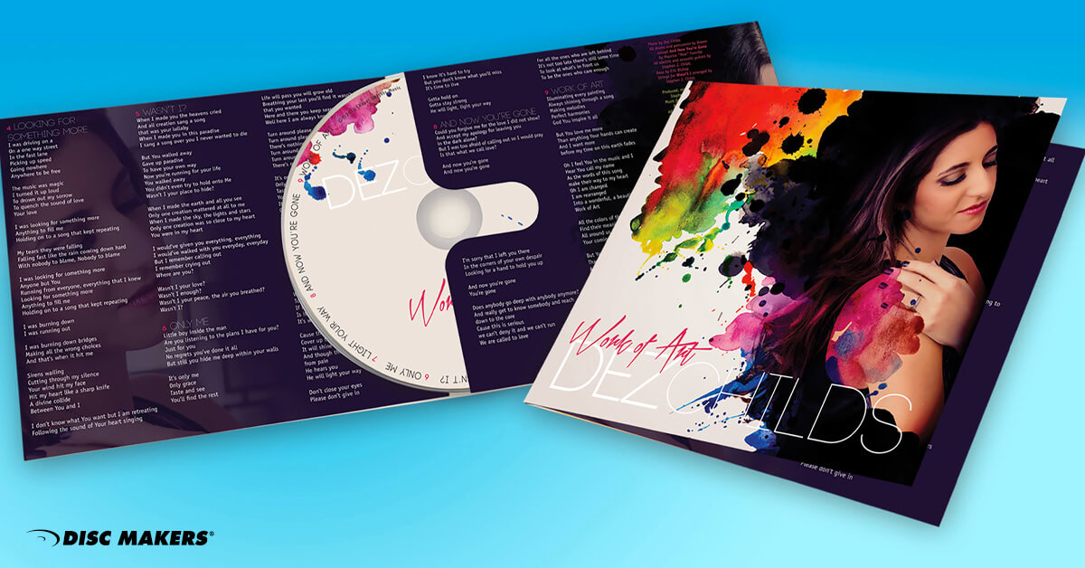 Professional CD Booklet Inserts