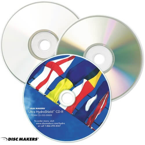 Ultra White Thermal CD-R 52x 700mb 80min, Blank CDs