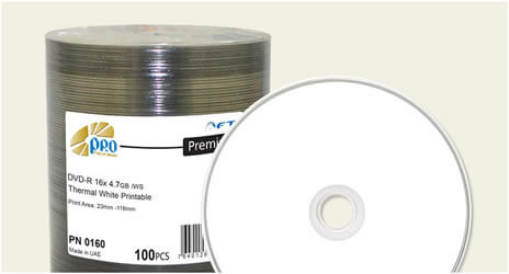 Falcon 16x White Thermal DVD-Rs