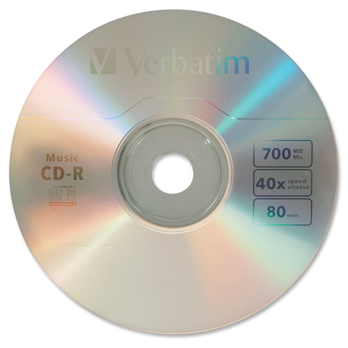 Verbatim Music 40x CD  R 